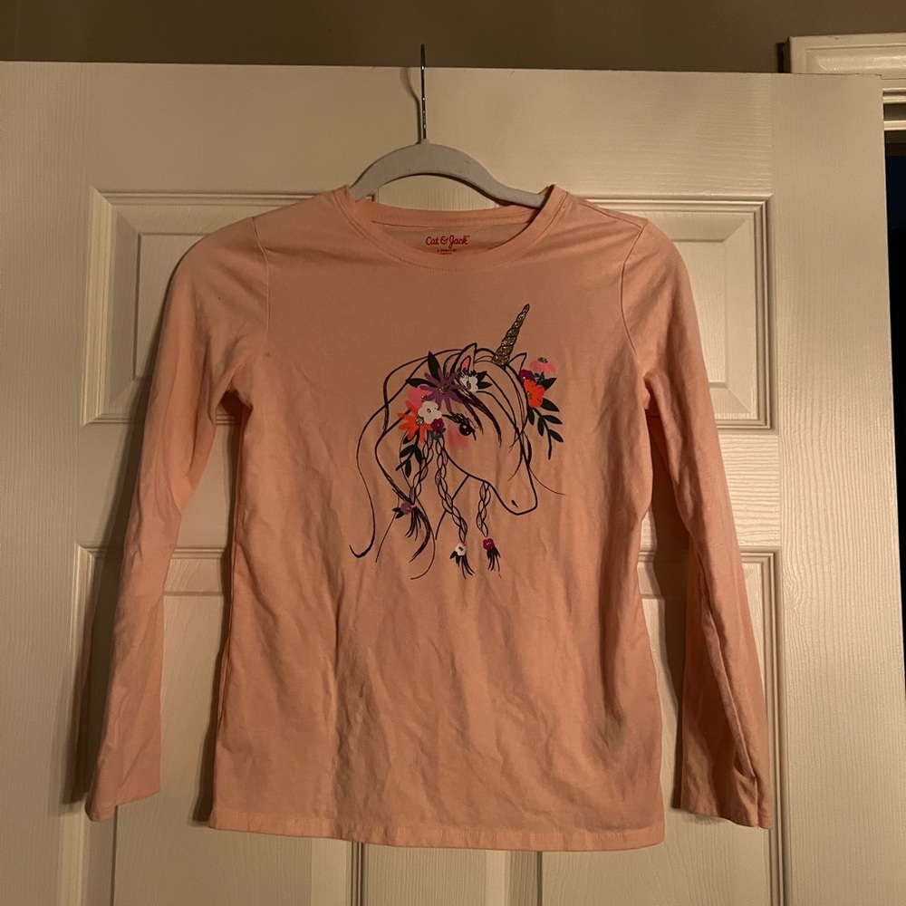 Girls Cat and Jack long sleeve t-shirt